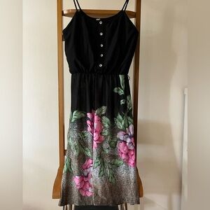 Vintage breezy spaghetti strap dress